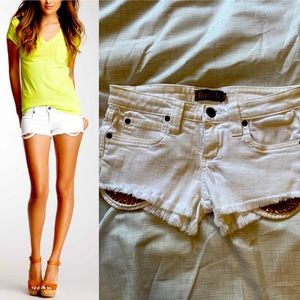 Frankie B. Studded Cut Off Short